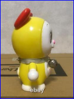 Vintage Poppy Dorami chan Soft vinyl Showa Cat shaped robot