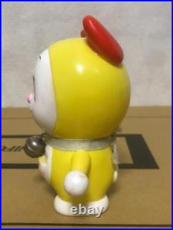 Vintage Poppy Dorami chan Soft vinyl Showa Cat shaped robot