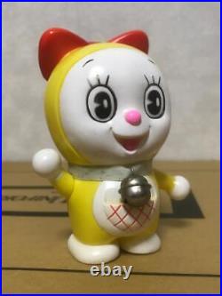 Vintage Poppy Dorami chan Soft vinyl Showa Cat shaped robot