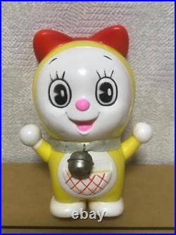 Vintage Poppy Dorami chan Soft vinyl Showa Cat shaped robot