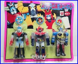 Vintage Poppy Super Robot Set Soft Vinyl