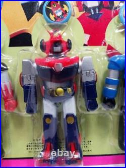 Vintage Poppy Super Robot Set Soft Vinyl